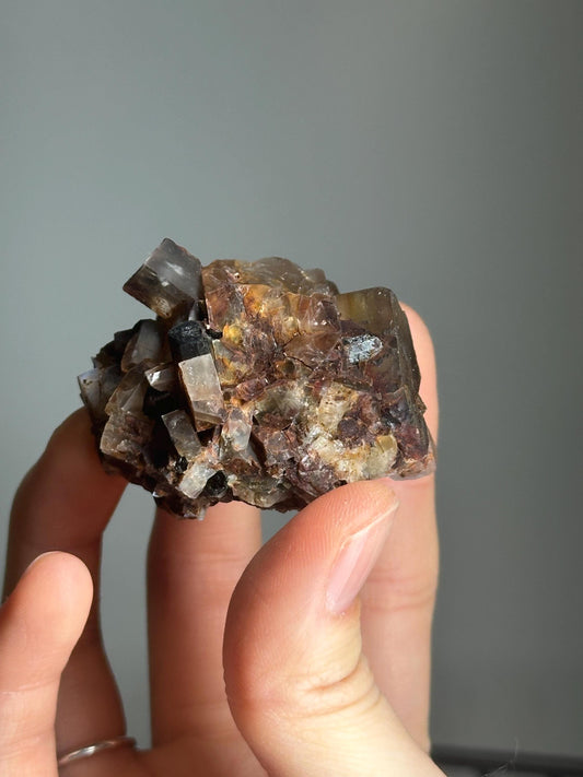Moonstone with Aegirine Specimen | Pili Mine Chihuahua Mexico | Natural Feldspar Crystal Mineral Display Piece for Collectors Cabinet Decor