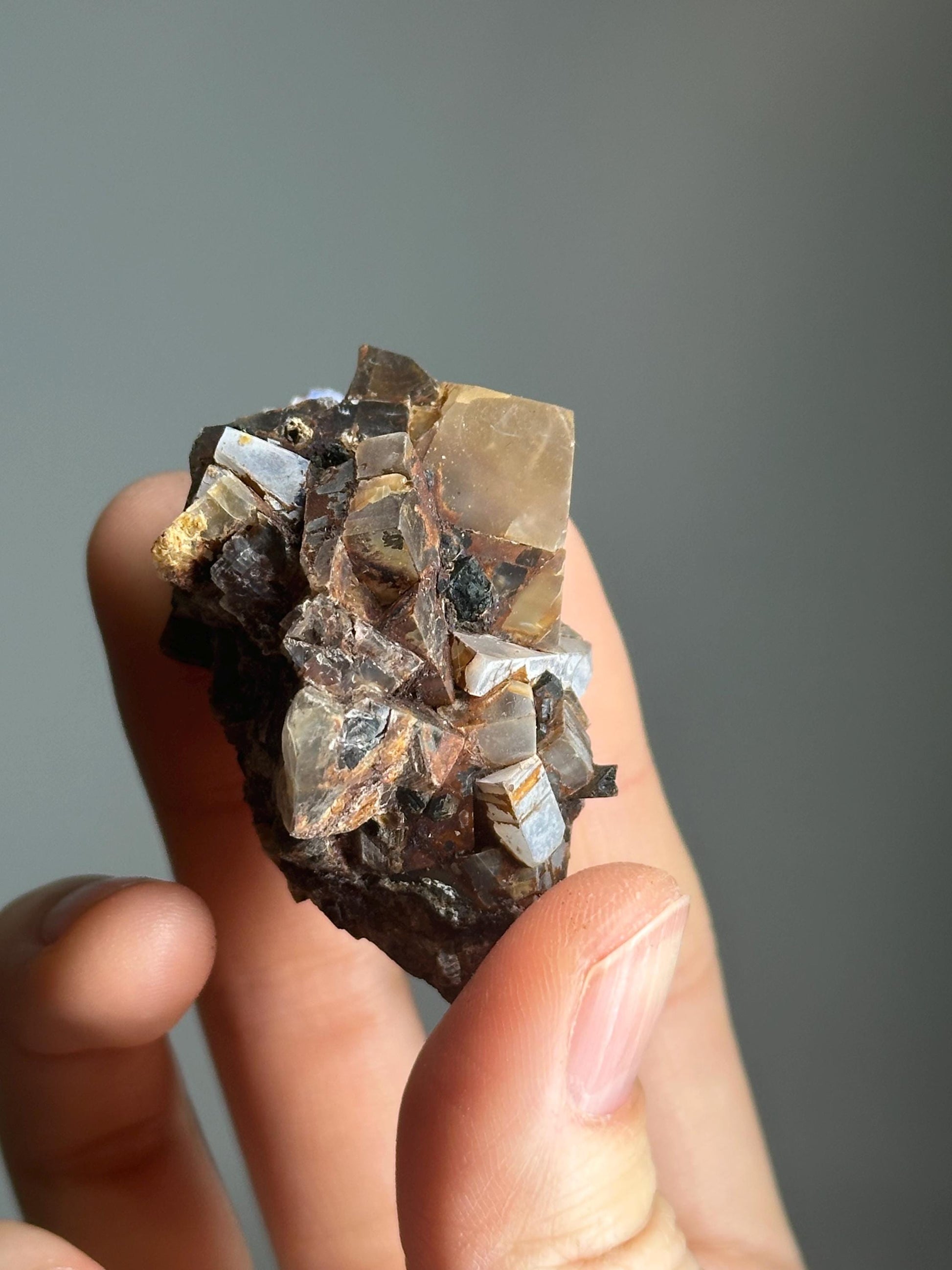 Moonstone with Aegirine Specimen | Pili Mine Chihuahua Mexico | Natural Feldspar Crystal Mineral Display Piece for Collectors Cabinet Decor