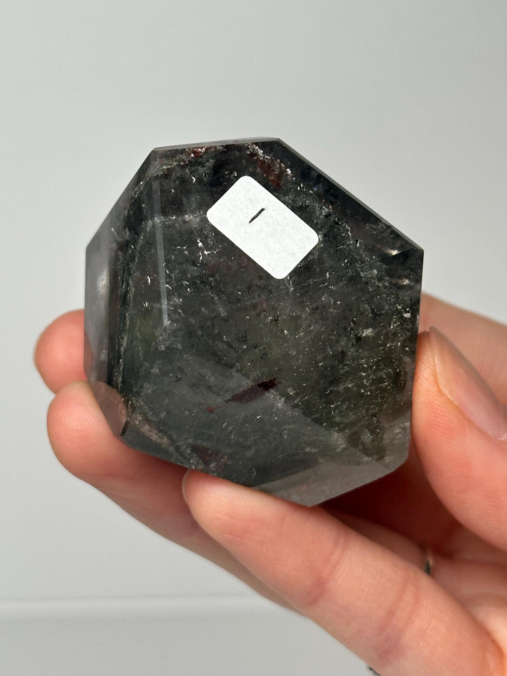 Garden Quartz Freeform | Natural Inclusion Quartz Crystal Sculpture | Polished Mineral Specimen for Collectors Display Decor Accent