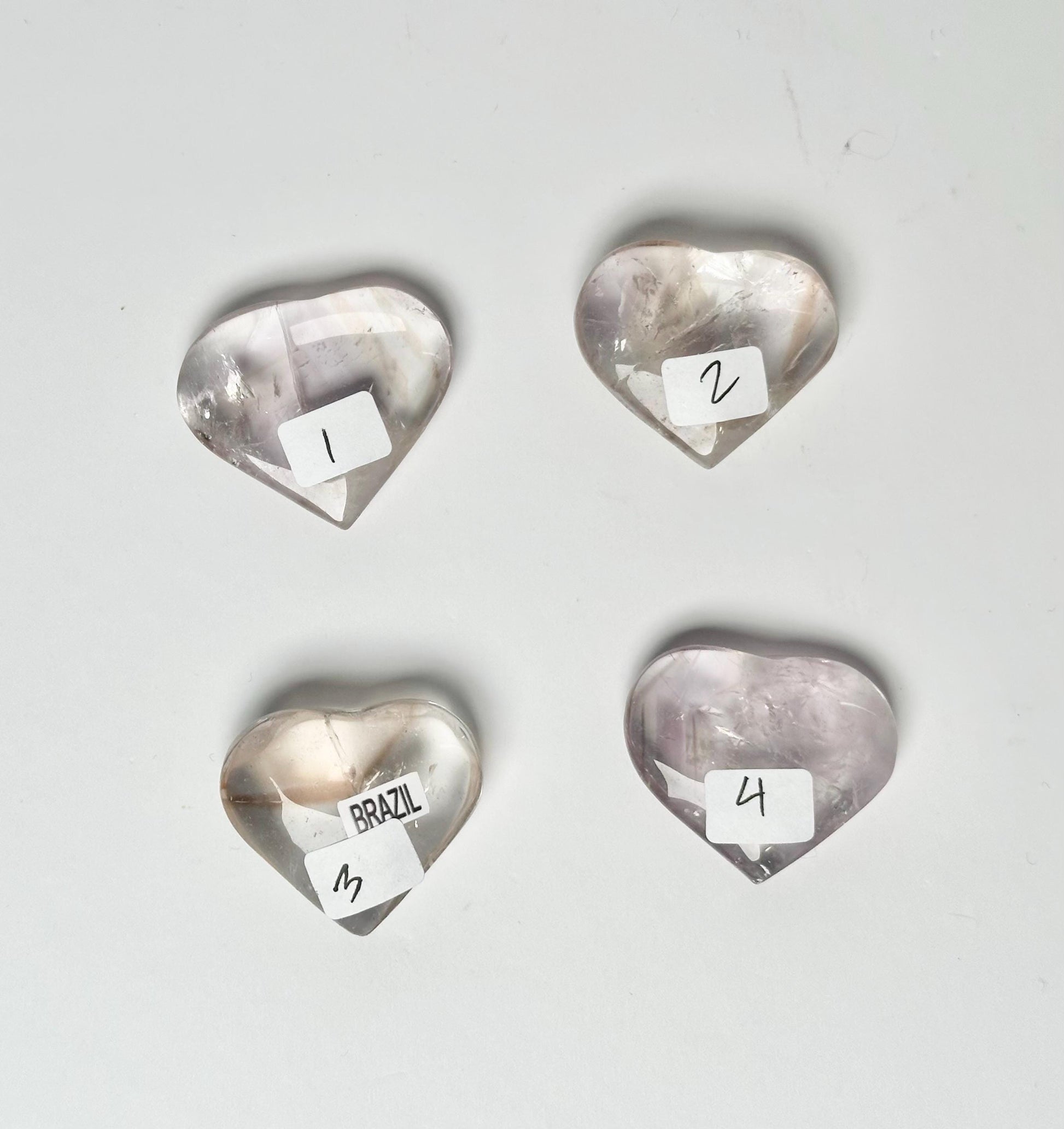 Powellite Heart UV Reactive - YOU PICK | Natural Fluorescent Crystal Carving | Polished Mineral Specimen for Collectors Display Decor Accent