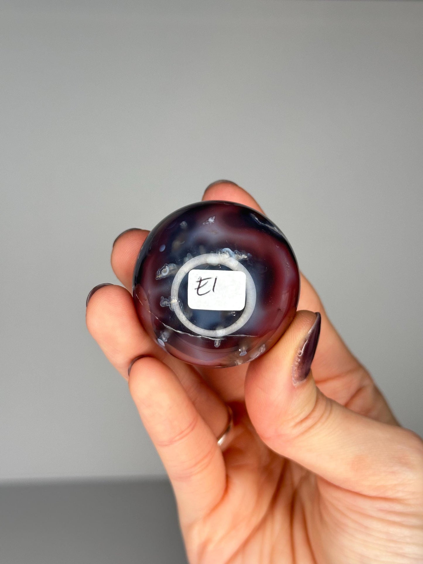 Swazi Agate Sphere | Natural Banded Agate Crystal Ball | Polished Stone Sphere Mineral Specimen for Collectors & Display