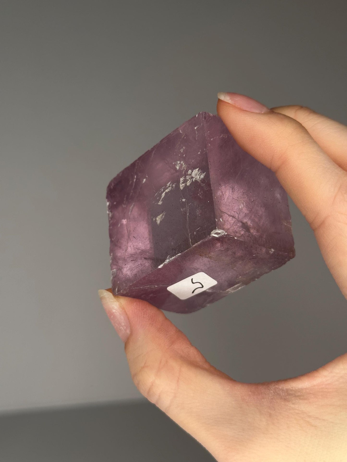 Lavender Calcite from Madagascar | Natural Purple Calcite Crystal | Polished Mineral Specimen for Collectors Display Decor Accent
