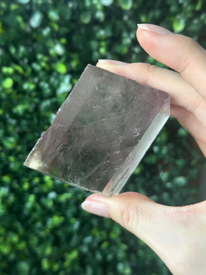 Berry Lavender Calcite from Madagascar | Natural Purple Calcite Crystal | Polished Mineral Specimen for Collectors Display Decor Accent