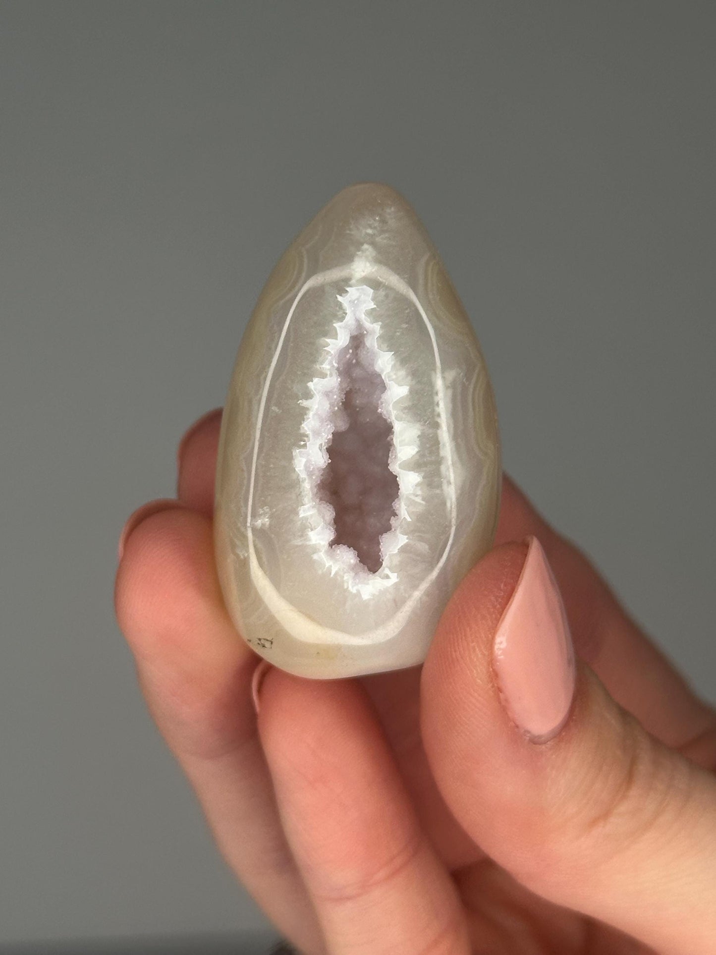 Druzy Agate Mini Eggs - YOU PICK! | Natural Sparkling Agate Crystal Carving | Small Polished Egg Display Stone for Collectors & Decor