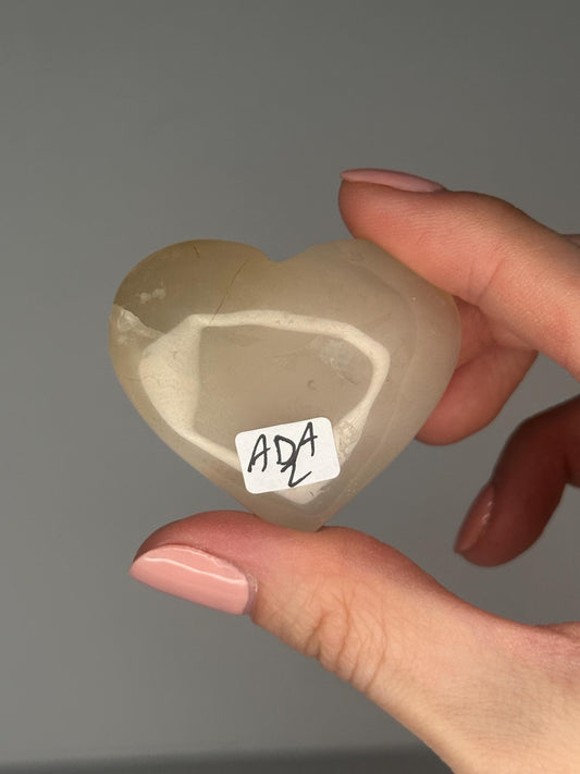 Druzy Agate Mini Heart - YOU PICK! | Natural Sparkling Agate Crystal Carving | Small Polished Heart Display Stone for Collectors & Decor