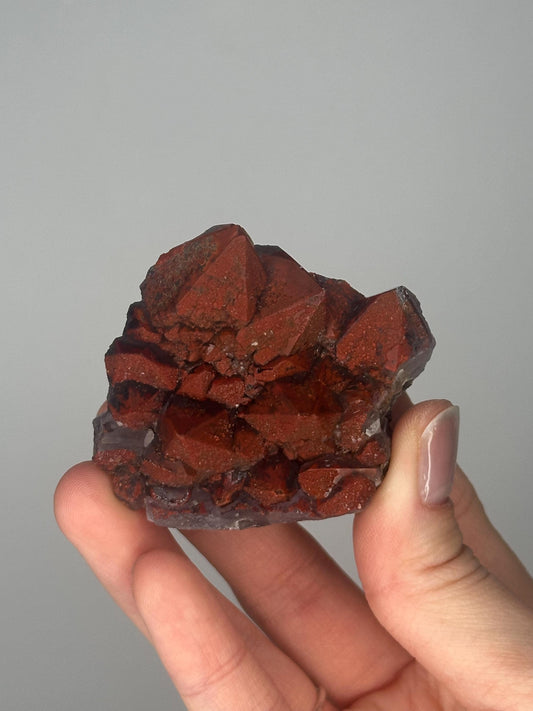 Alien Amethyst from India | Natural Purple Amethyst Crystal Cluster | Unique Indian Mineral Specimen for Collectors & Display