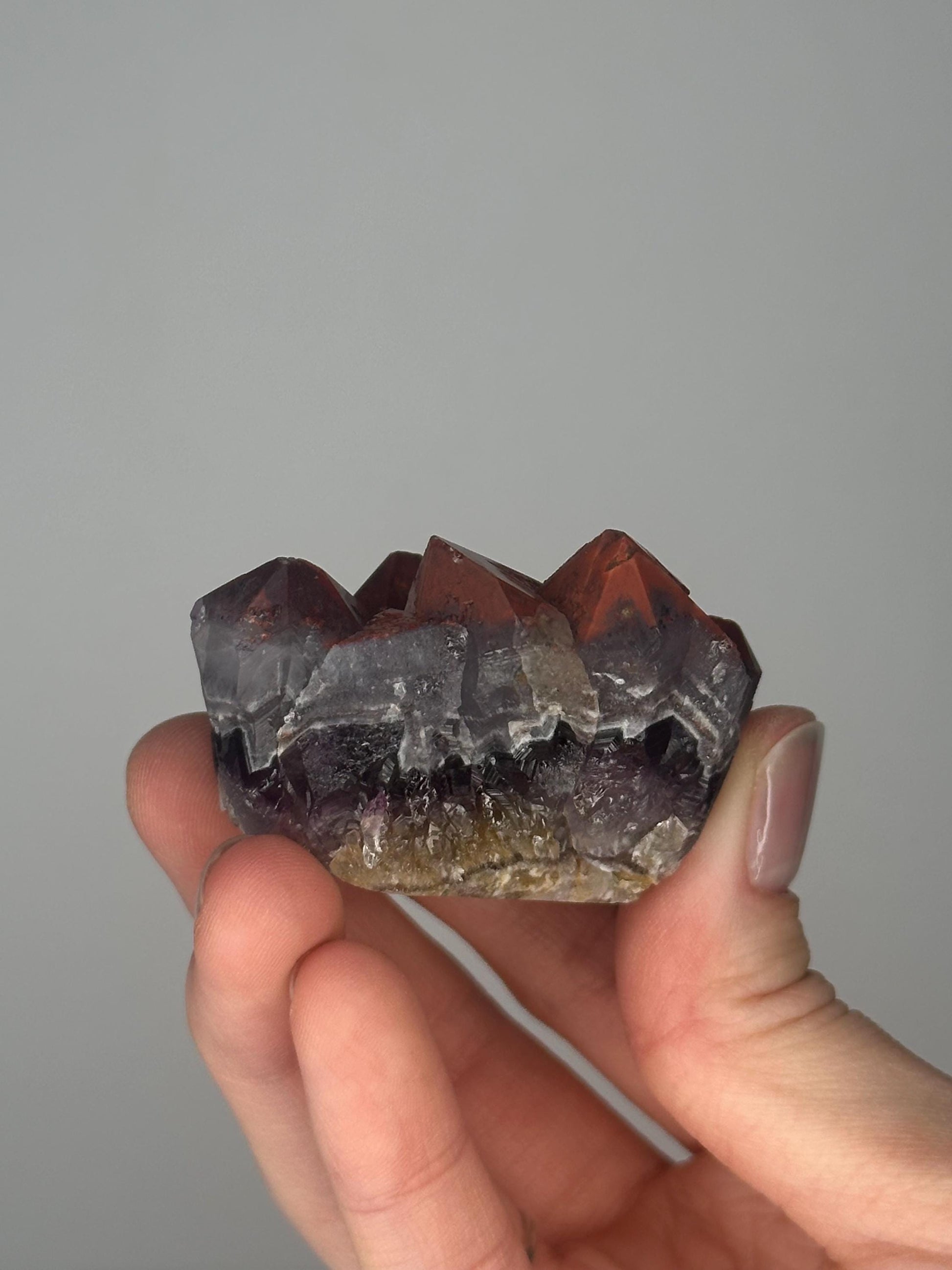 Alien Amethyst from India | Natural Purple Amethyst Crystal Cluster | Unique Indian Mineral Specimen for Collectors & Display
