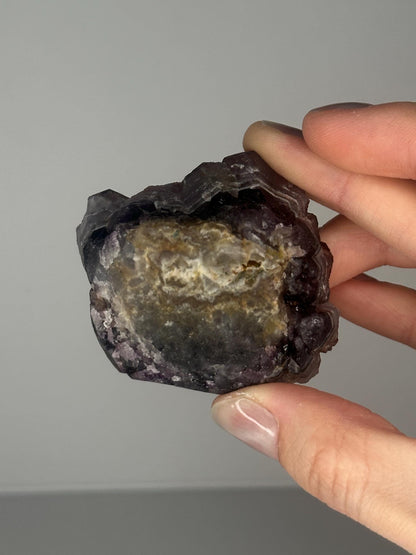 Alien Amethyst from India | Natural Purple Amethyst Crystal Cluster | Unique Indian Mineral Specimen for Collectors & Display