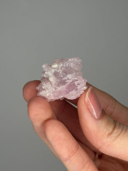 Crystallized Rose Quartz | Natural Pink Formation | Raw Sparkling Crystal | Stone of Love & Harmony | Unique Mineral Specimen