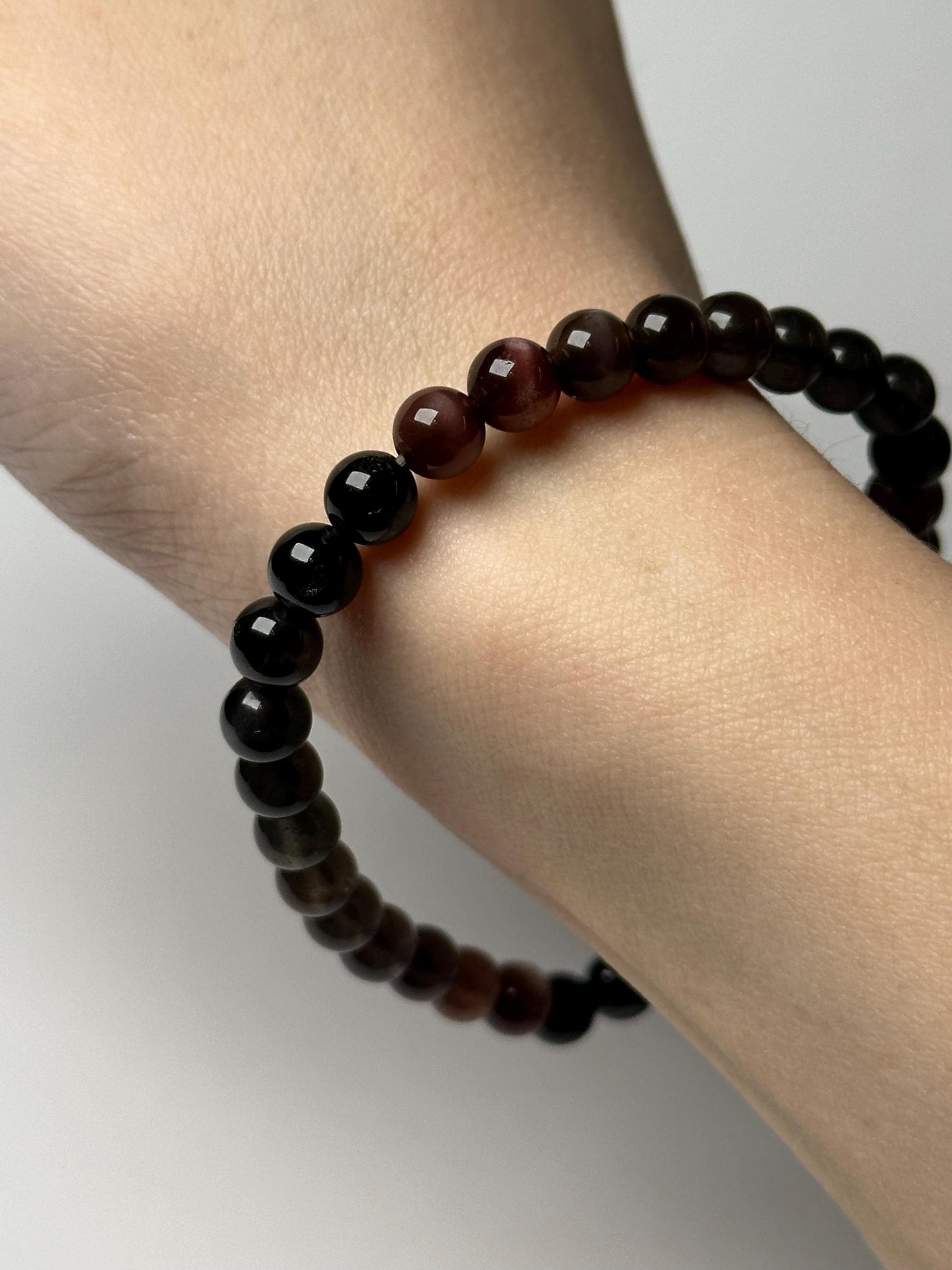 Scapolite Bead Bracelet 6mm | Natural Golden Scapolite Crystal Jewelry | Clarity Motivation Bracelet Gift for Collectors & Everyday Wear