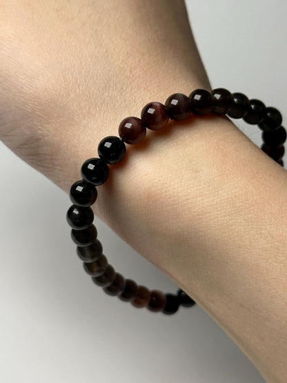 Scapolite Bead Bracelet 6mm | Natural Golden Scapolite Crystal Jewelry | Clarity Motivation Bracelet Gift for Collectors & Everyday Wear