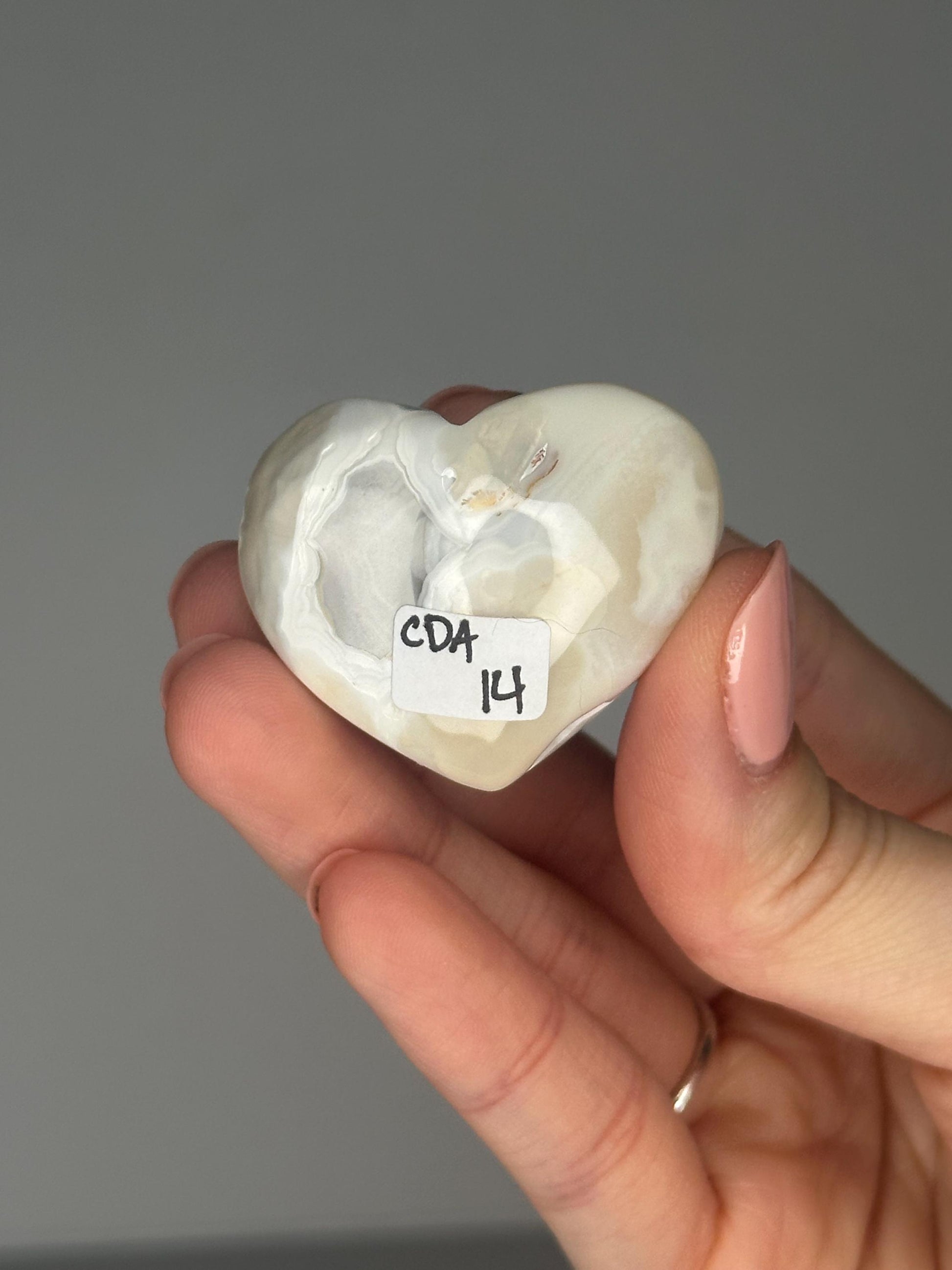 Druzy Agate Mini Heart - YOU PICK! | Natural Sparkling Agate Crystal Carving | Small Polished Heart Display Stone for Collectors & Decor