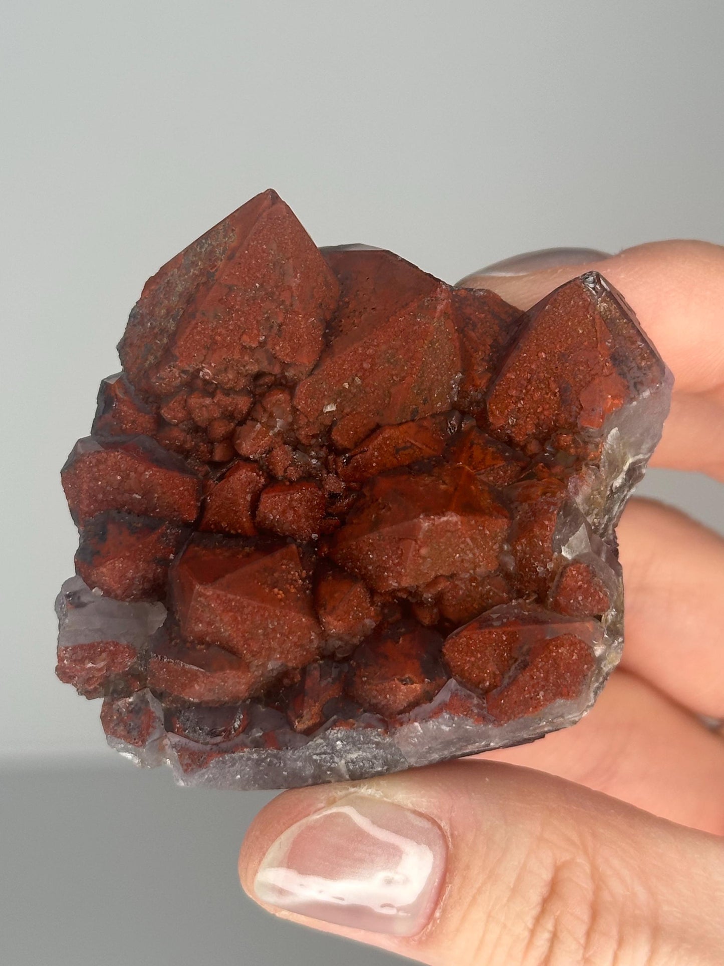 Alien Amethyst from India | Natural Purple Amethyst Crystal Cluster | Unique Indian Mineral Specimen for Collectors & Display
