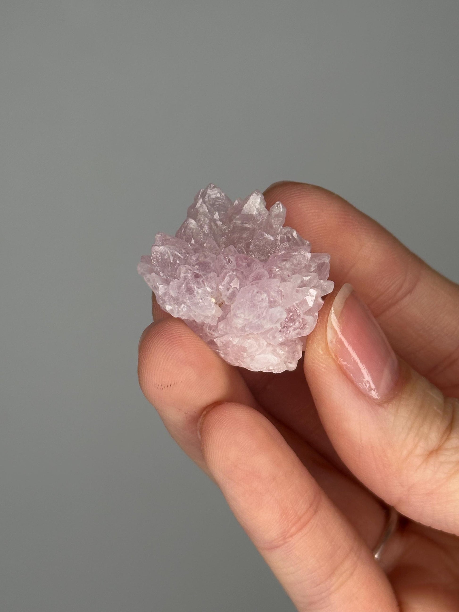 Crystallized Rose Quartz | Natural Pink Formation | Raw Sparkling Crystal | Stone of Love & Harmony | Unique Mineral Specimen