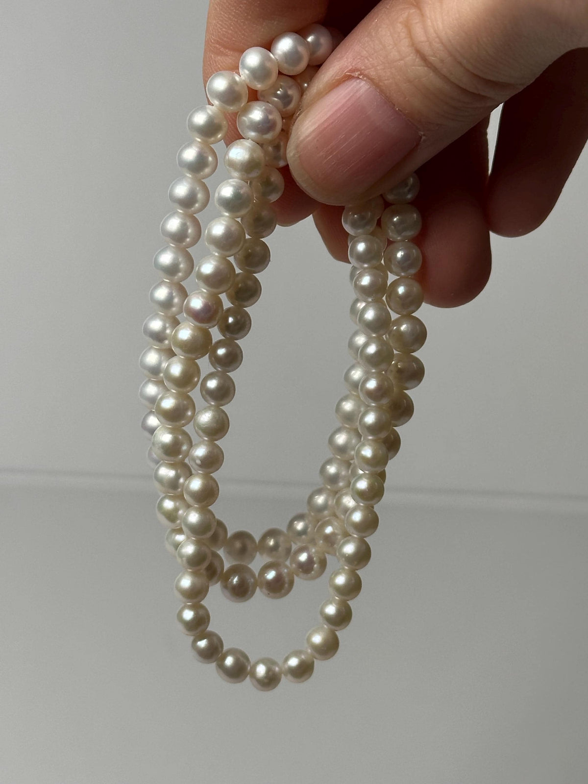 Pearl Bead Bracelet | Natural Freshwater Pearl Jewelry | Elegant Classic Gemstone Bracelet Gift for Everyday Wear & Collectors
