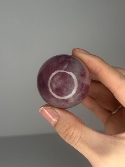 Lavender Rose Quartz Star | Natural Soft Purple Pink Quartz | Love Self-Compassion Gemstone Gift for Collectors