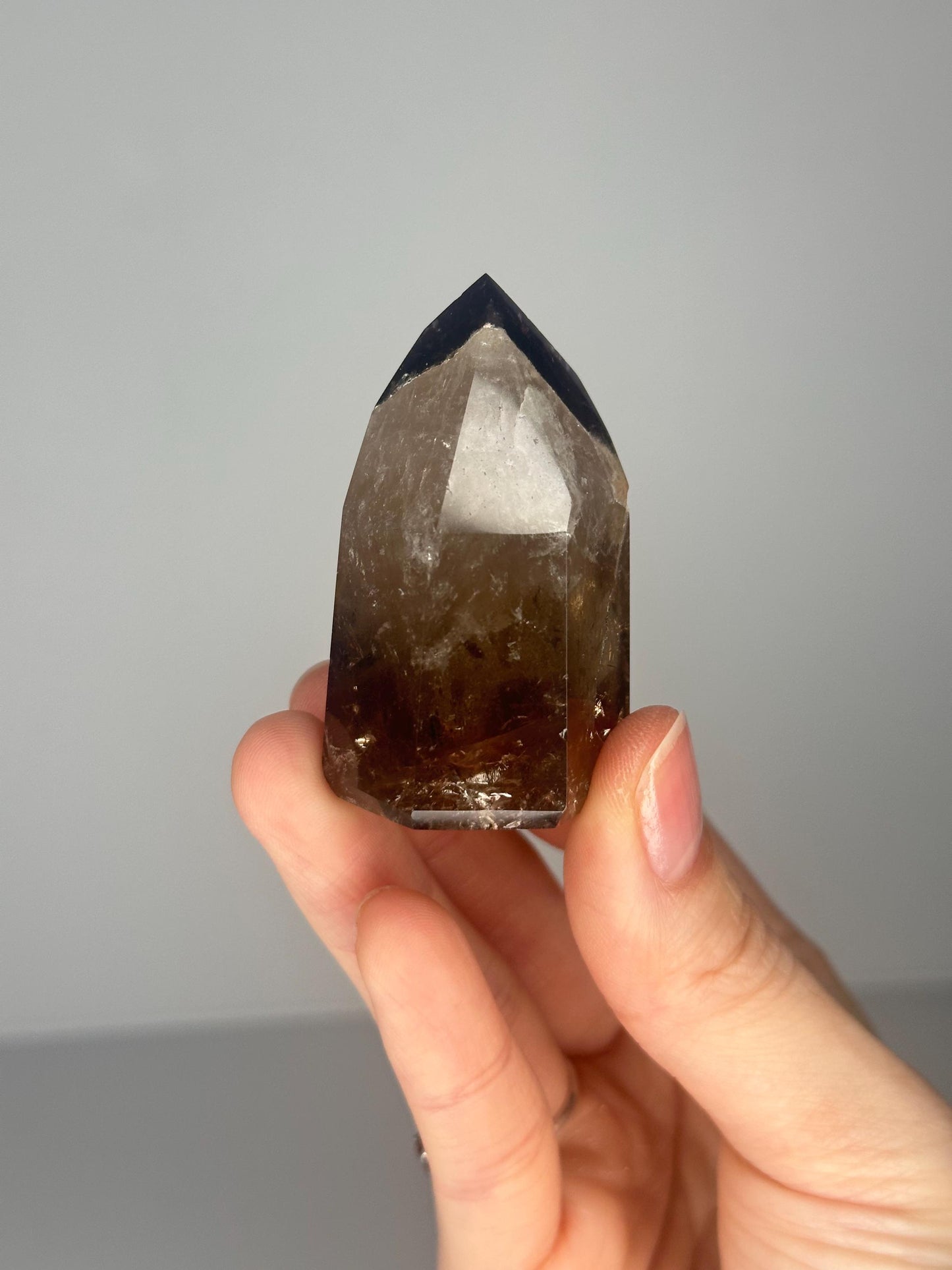 Dream Coat Citrine Tower | Natural Golden Quartz Crystal Point | Smoky Honey Citrine for Abundance, Manifestation & Decor