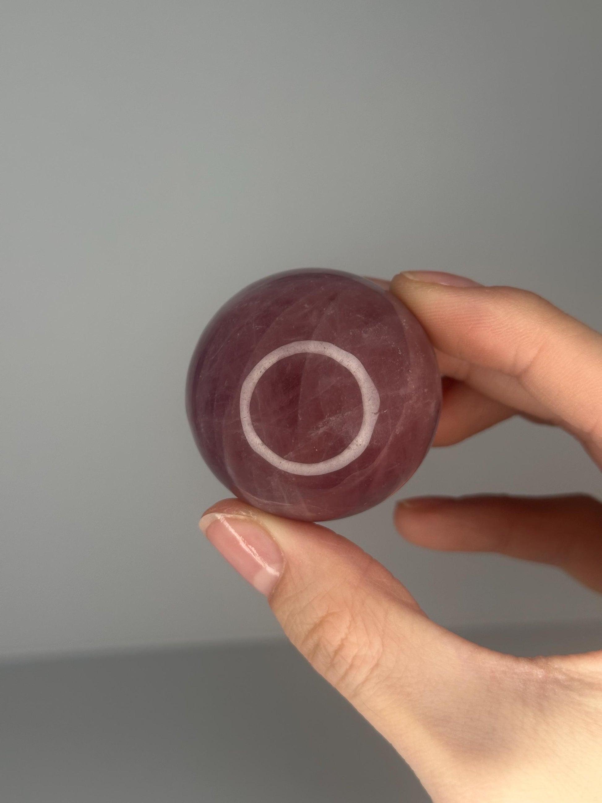 Lavender Rose Quartz Star | Natural Soft Purple Pink Quartz | Love Self-Compassion Gemstone Gift for Collectors