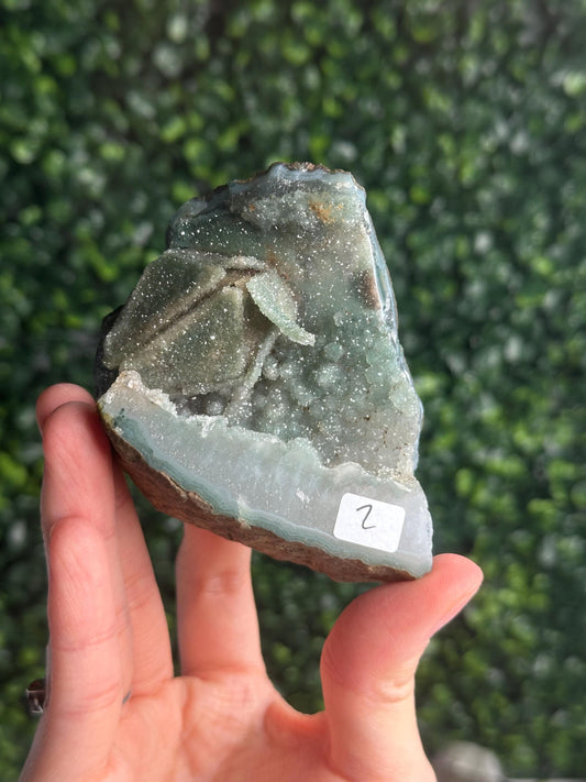Green Amethyst Specimen | Natural Prasiolite Quartz Crystal Cluster | Sparkling Mineral Decor, Collector Display & Unique Gift