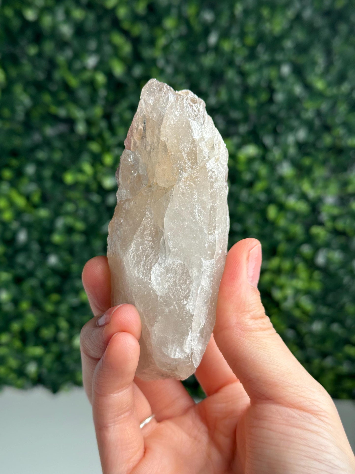 Crystallized Rose Quartz on Quartz from Paprok, Afghanistan | Natural Gemmy Pink Crystal Specimen | Collector Mineral Display & Unique Gift
