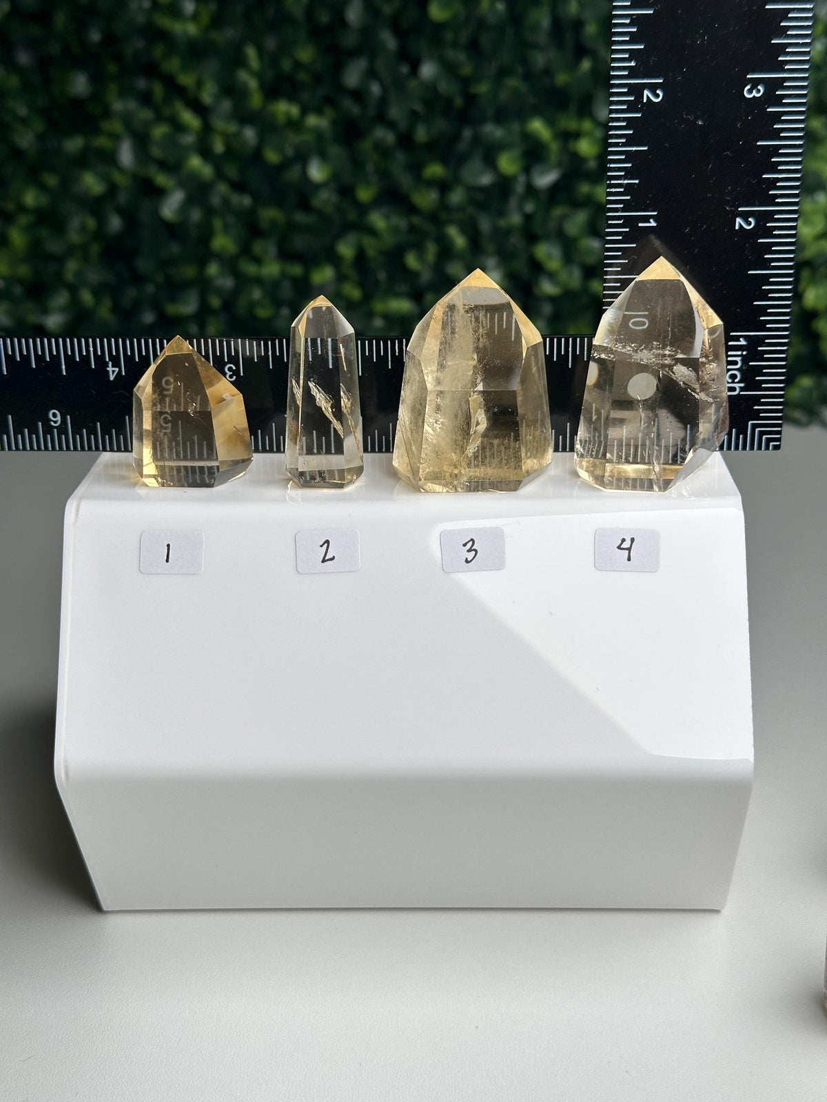 RARE Citrine with Rutile – YOU PICK! | Polished Towers | Needle Inclusion Quartz Points | Natural Yellow and Clear Specimens