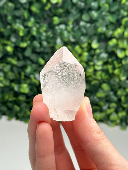 Himalayan Quartz Specimen | Natural Clear Quartz Crystal Cluster | Raw Mountain Quartz Mineral Specimen | Collector Crystal Display Stone