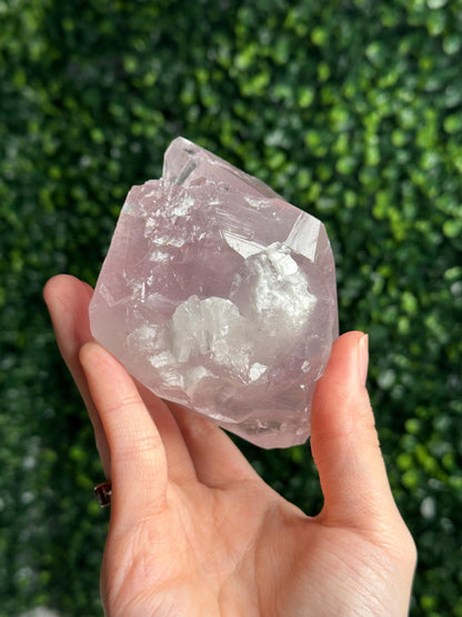 Lavender Balmat Calcite | Natural Purple Calcite Crystal | Balmat Mine New York Mineral Specimen | Collector Display Stone