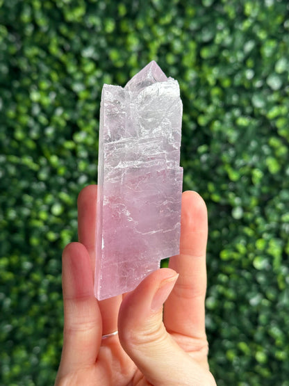 Lavender Balmat Calcite | Natural Purple Calcite Crystal | Balmat Mine New York Mineral Specimen | Collector Display Stone