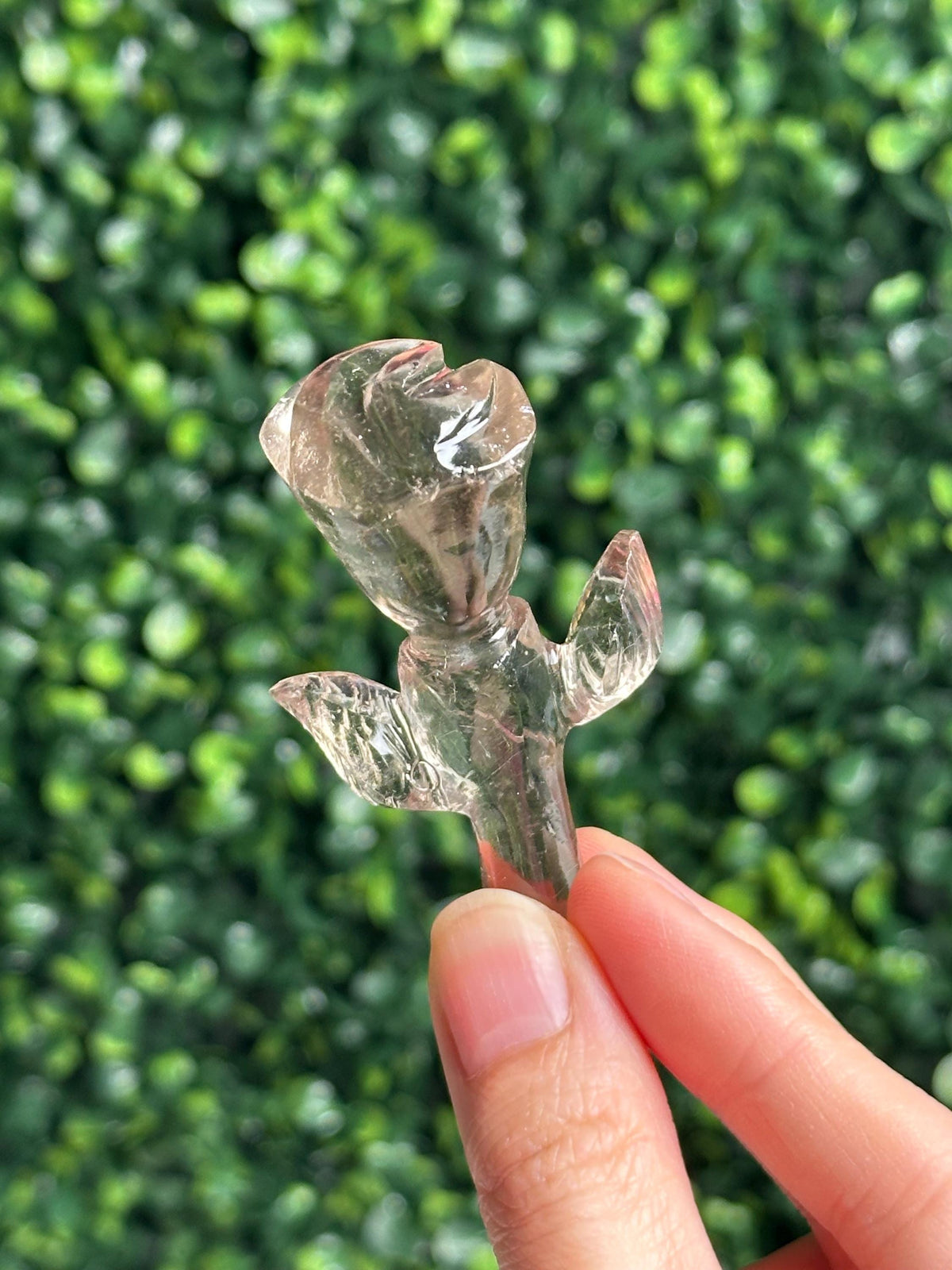 Smoky Quartz Rose Carving | Natural Brown Quartz Crystal Flower | Detailed Floral Stone Carving | Mineral Specimen Collector Display Gift