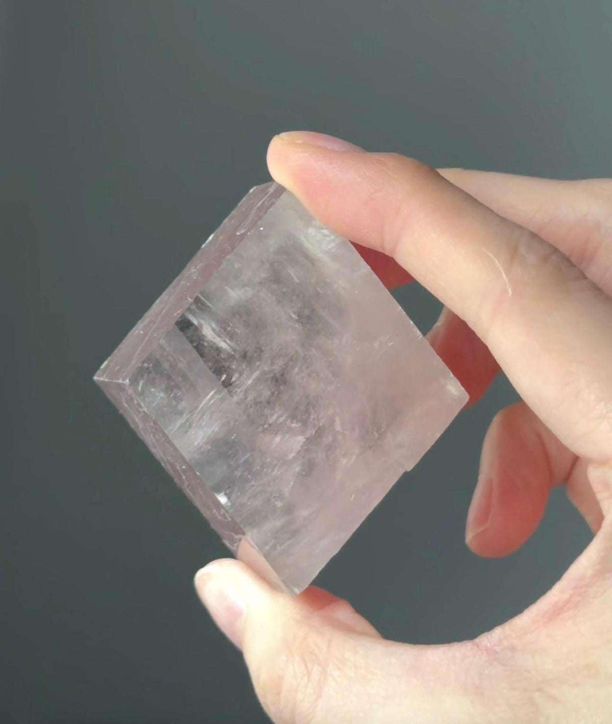 Berry Lavender Calcite from Madagascar | Natural Purple Calcite Crystal | Polished Mineral Specimen for Collectors Display Decor Accent