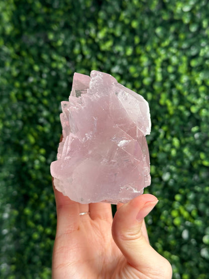 Lavender Balmat Calcite | Natural Purple Calcite Crystal | Balmat Mine New York Mineral Specimen | Collector Display Stone