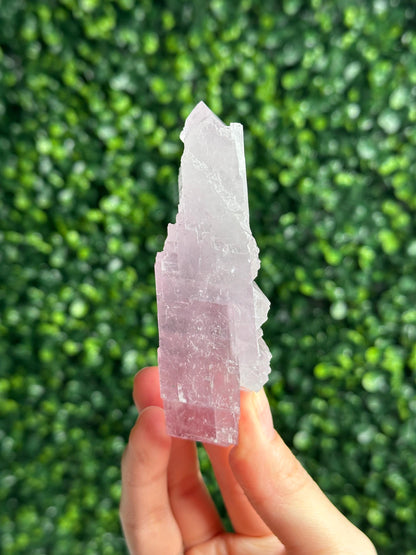 Lavender Balmat Calcite | Natural Purple Calcite Crystal | Balmat Mine New York Mineral Specimen | Collector Display Stone