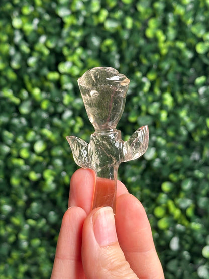 Smoky Quartz Rose Carving | Natural Brown Quartz Crystal Flower | Detailed Floral Stone Carving | Mineral Specimen Collector Display Gift