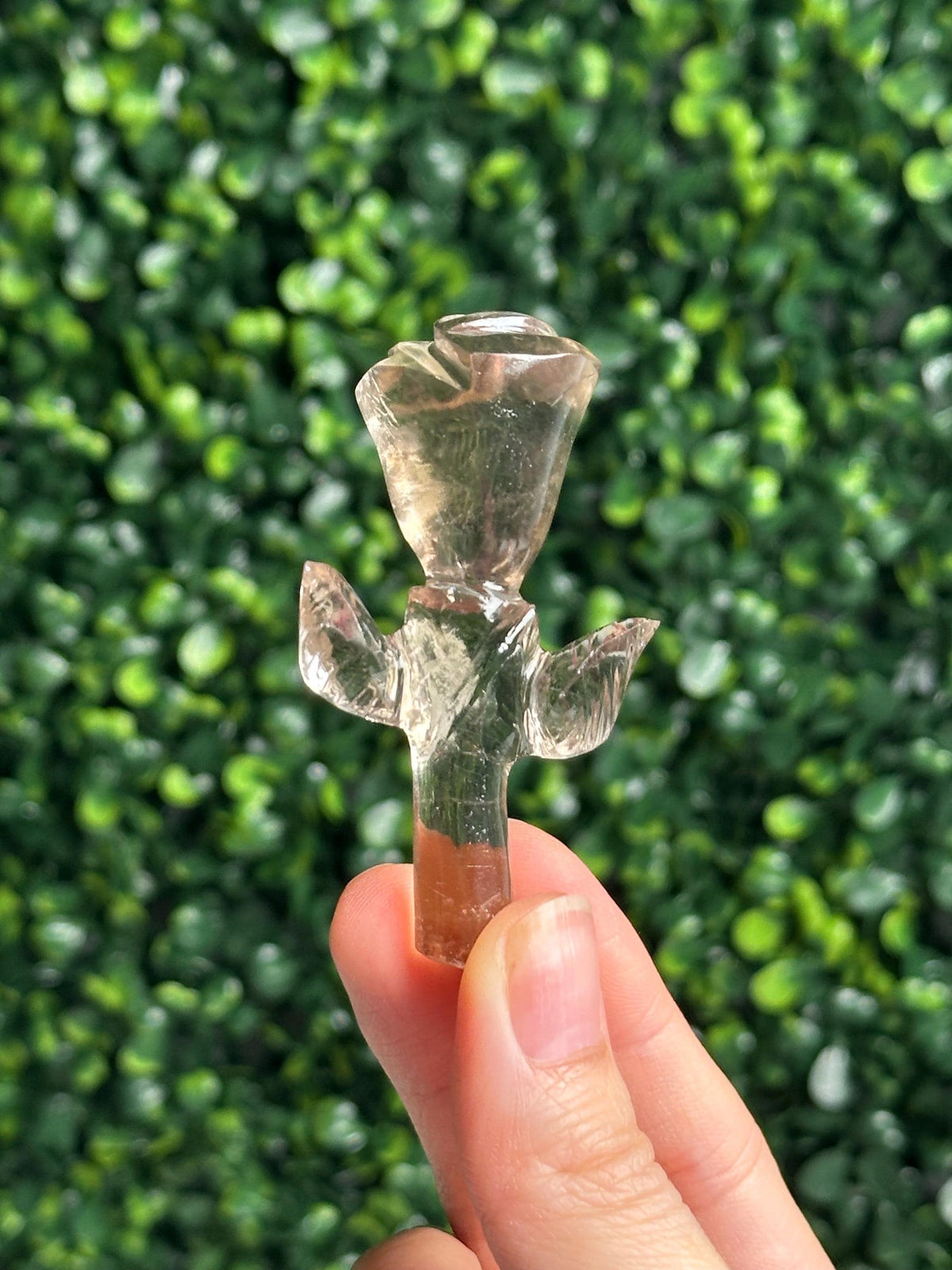 Smoky Quartz Rose Carving | Natural Brown Quartz Crystal Flower | Detailed Floral Stone Carving | Mineral Specimen Collector Display Gift