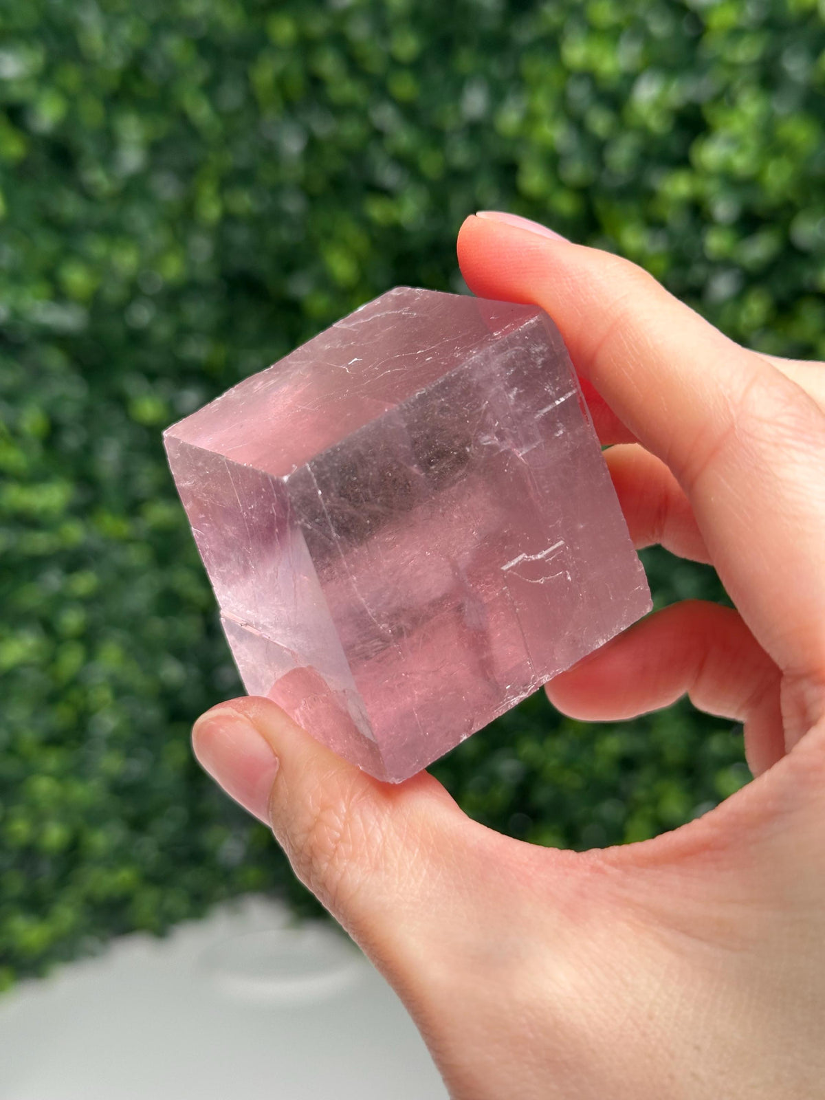Berry Lavender Calcite from Madagascar | Natural Purple Calcite Crystal | Polished Mineral Specimen for Collectors Display Decor Accent