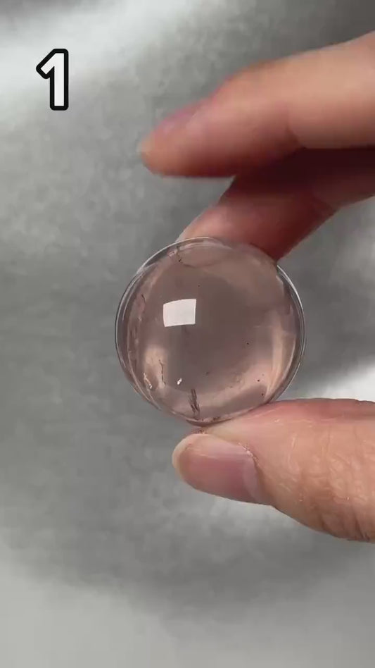Old Stock Mozambique Rose Quartz Sphere – You Pick! Natural Crystal for Heart, Love Energy, Home Decor, or Collection Piece
