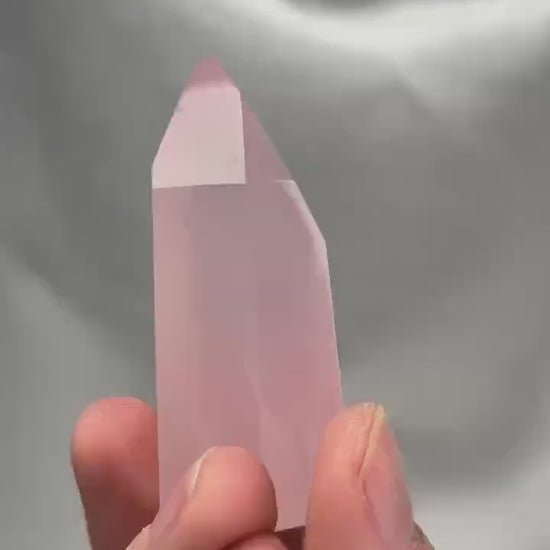 Rose Quartz Towers | YOU PICK! | Brazil | Natural Pink Crystal Point | Raw Standing Rose Quartz for Decor, Energy Work & Crystal Collectors