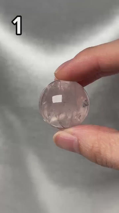 Old Stock Mozambique Rose Quartz Sphere – You Pick! Natural Crystal for Heart, Love Energy, Home Decor, or Collection Piece
