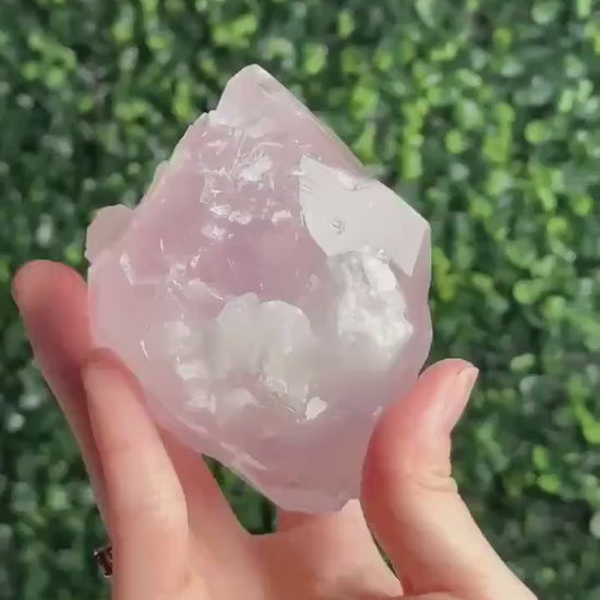 Lavender Balmat Calcite | Natural Purple Calcite Crystal | Balmat Mine New York Mineral Specimen | Collector Display Stone